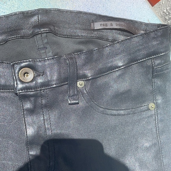 Rag & Bone Leather Pants - Picture 4 of 5